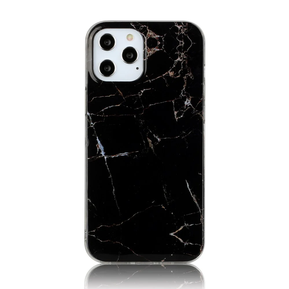 iPhone 12 / 12 Pro - Silikon Case Marble