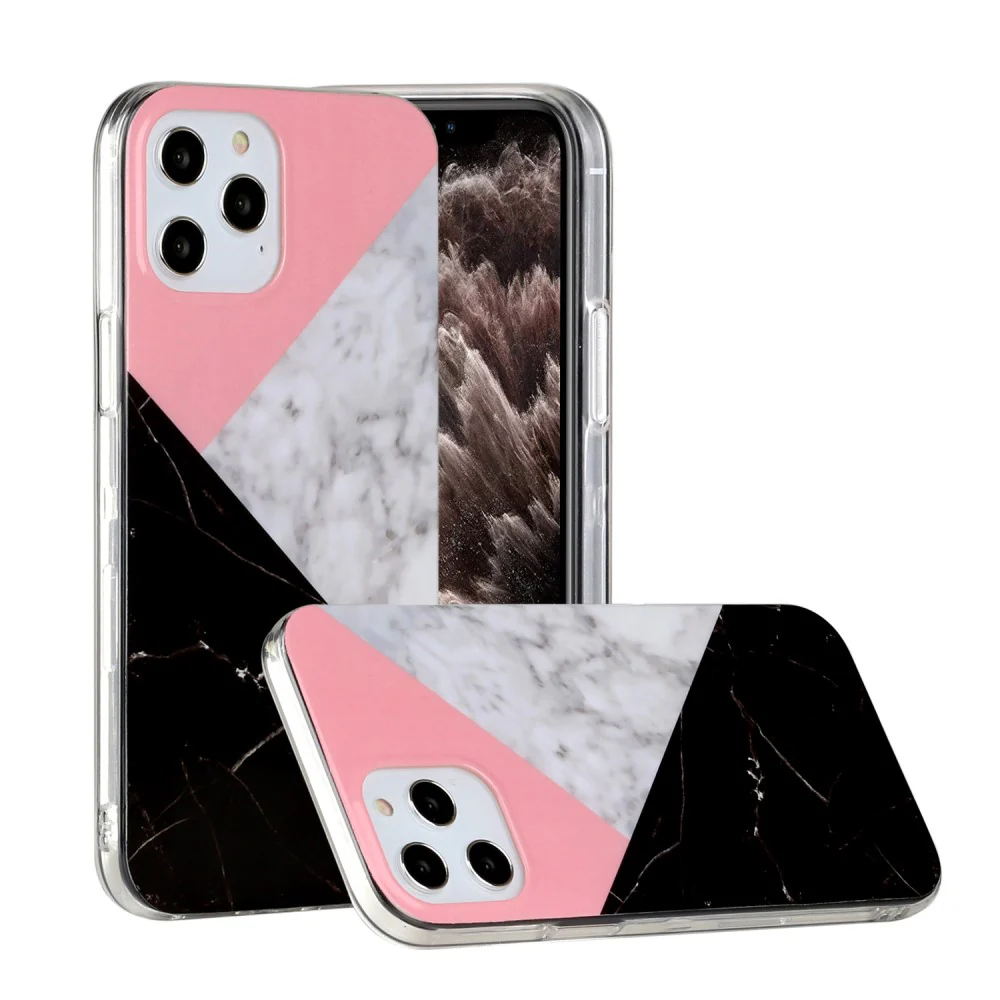 iPhone 12 / 12 Pro - Silikon Case Marble - Image 10