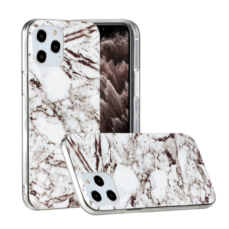 iPhone 12 / 12 Pro - Silikon Case Marble - Image 11