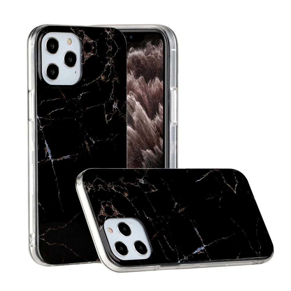 iPhone 12 / 12 Pro - Silikon Case Marble - Image 5