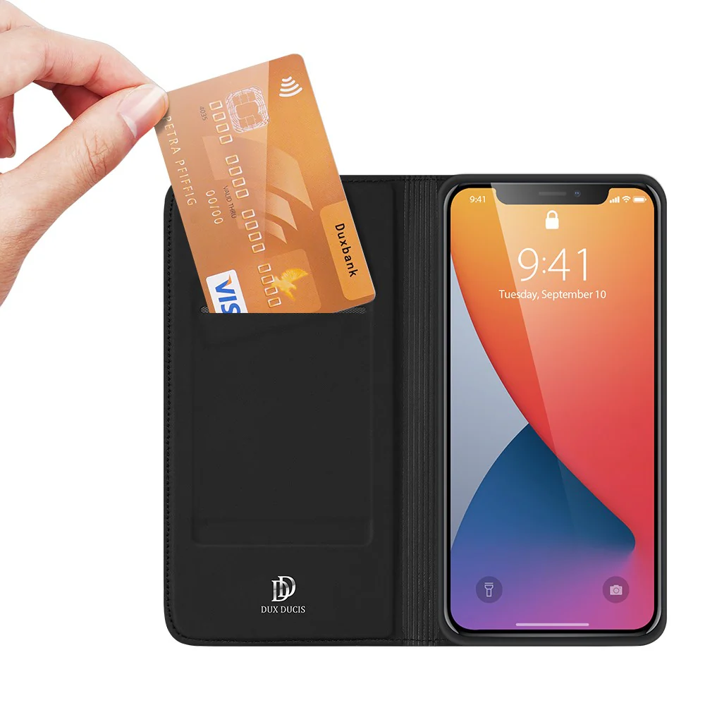 iPhone 12 Pro Max - Dux Ducis Flip Folio Case - Image 7