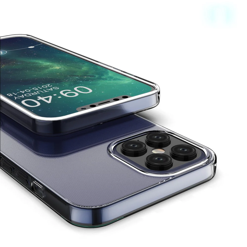 iPhone 12 Pro Max - Silikon Gummi Hülle transparent - Image 6