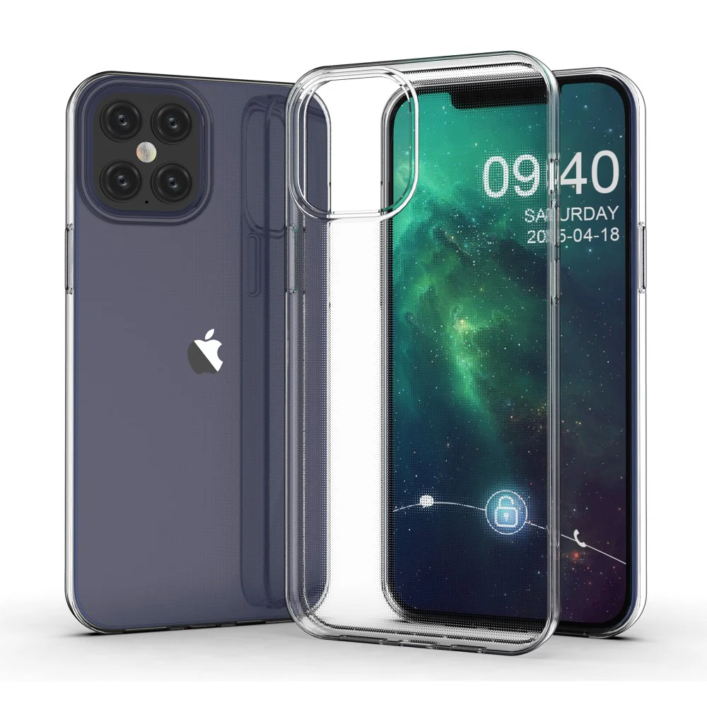 iPhone 12 Pro Max - Silikon Gummi Hülle transparent - Image 8