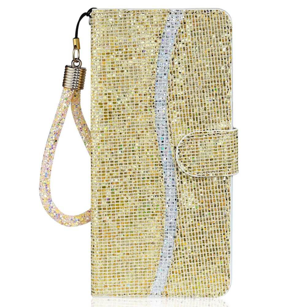 iPhone 14 - Glitter Leder Etui - Image 17