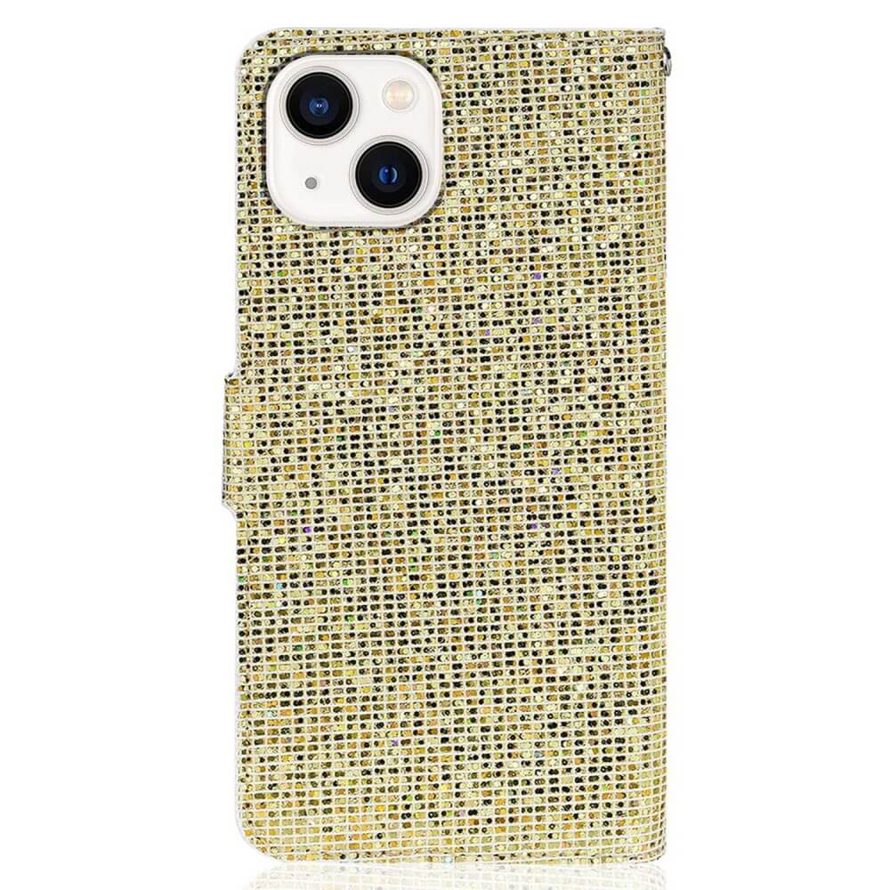 iPhone 14 - Glitter Leder Etui - Image 18