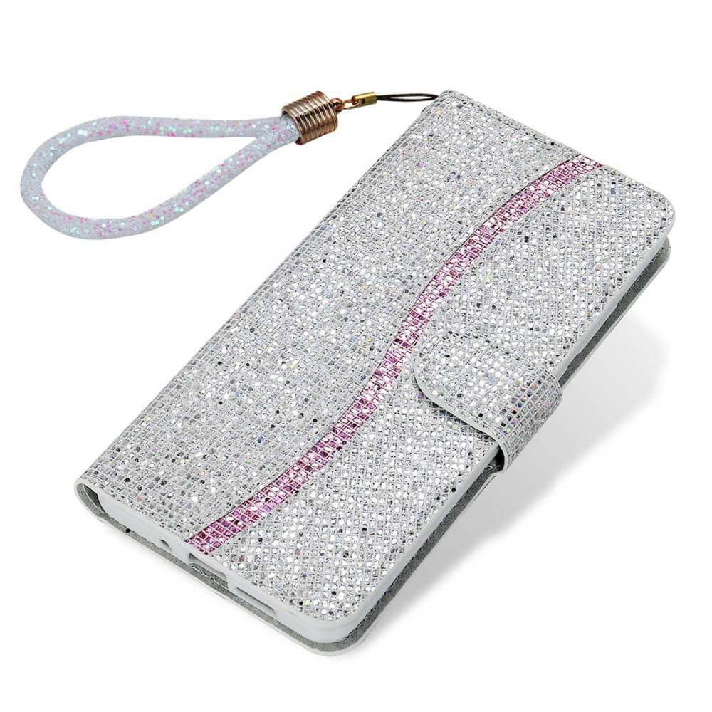 iPhone 14 - Glitter Leder Etui - Image 22