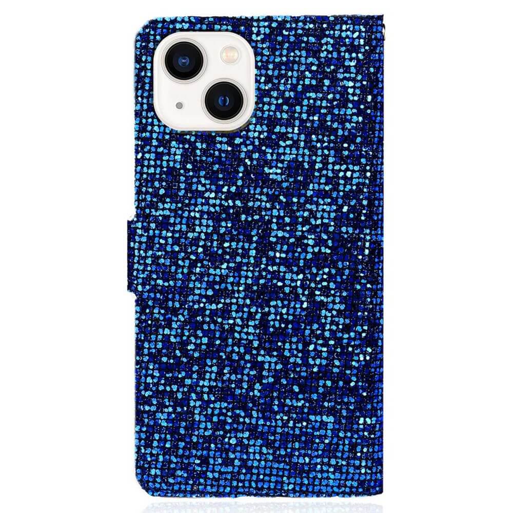iPhone 14 Plus - Glitter Leder Etui - Image 11