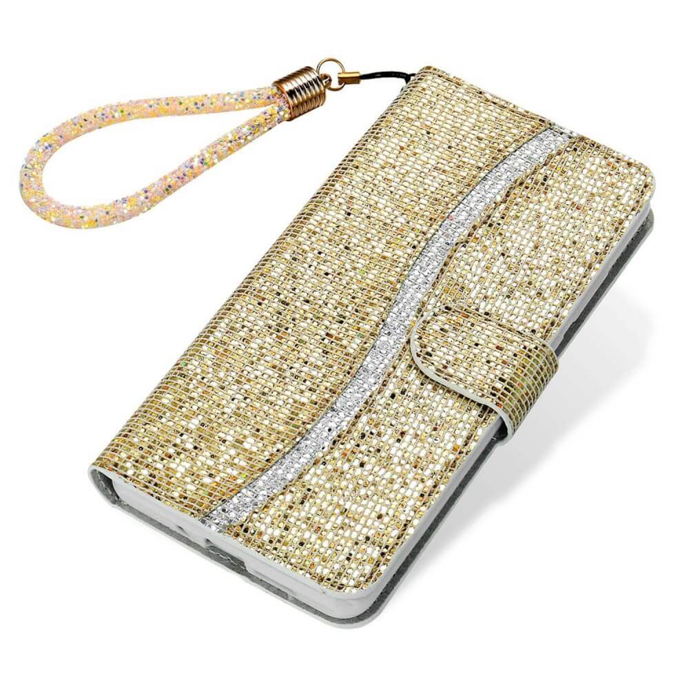 iPhone 14 Plus - Glitter Leder Etui - Image 14