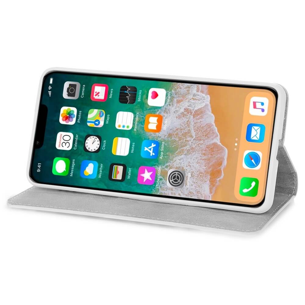 iPhone 14 Plus - Glitter Leder Etui - Image 3