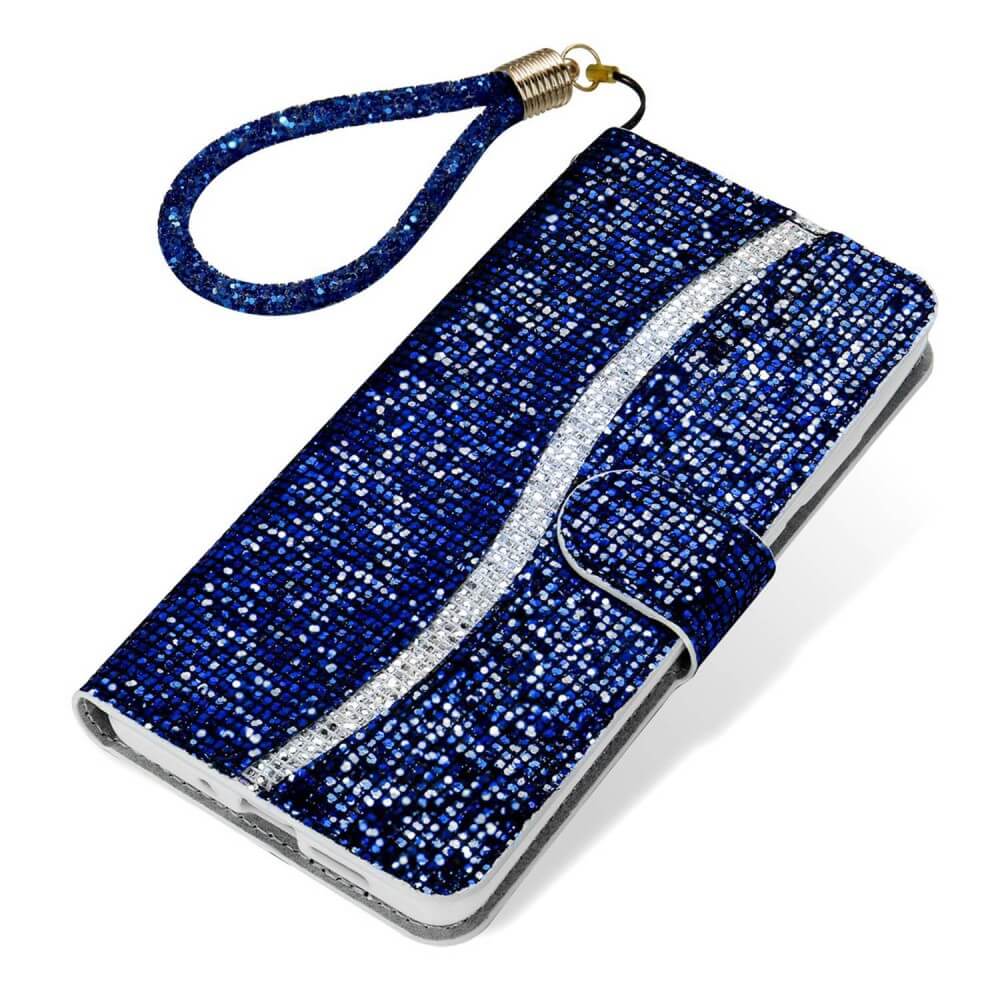 iPhone 14 Plus - Glitter Leder Etui - Image 9