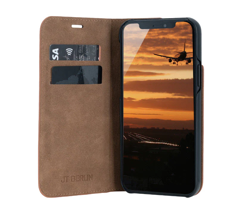iPhone 14 Plus - Jt Berlin Tegel Flip Case Schwarz - Image 9