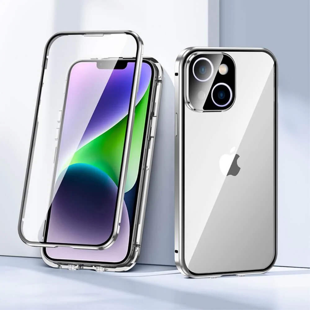 iPhone 14 Plus - Magnetische Schutzhülle Mit Panzerglas - Image 17