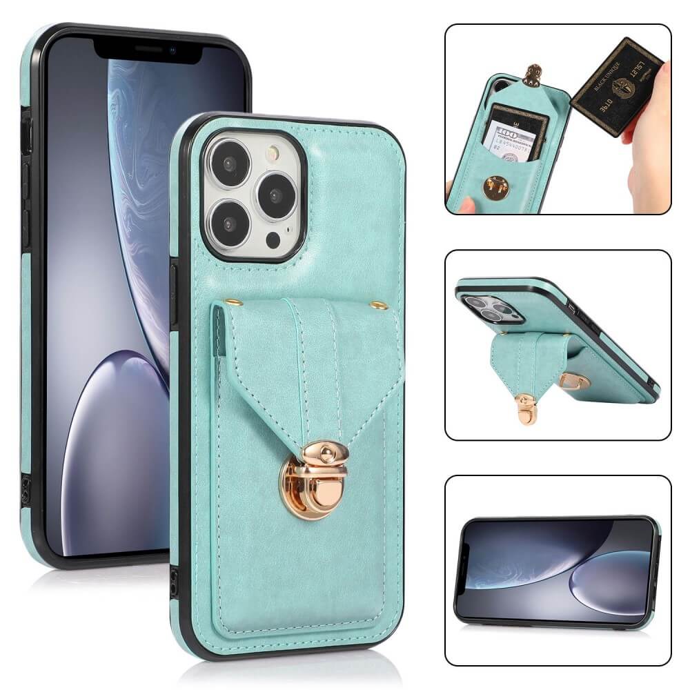 iPhone 14 Plus - Schutzhülle Case Mit Tasche - Image 4