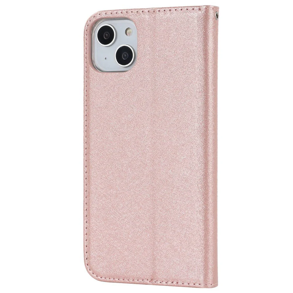 iPhone 14 Plus - Silk Texture Flip Case - Image 10