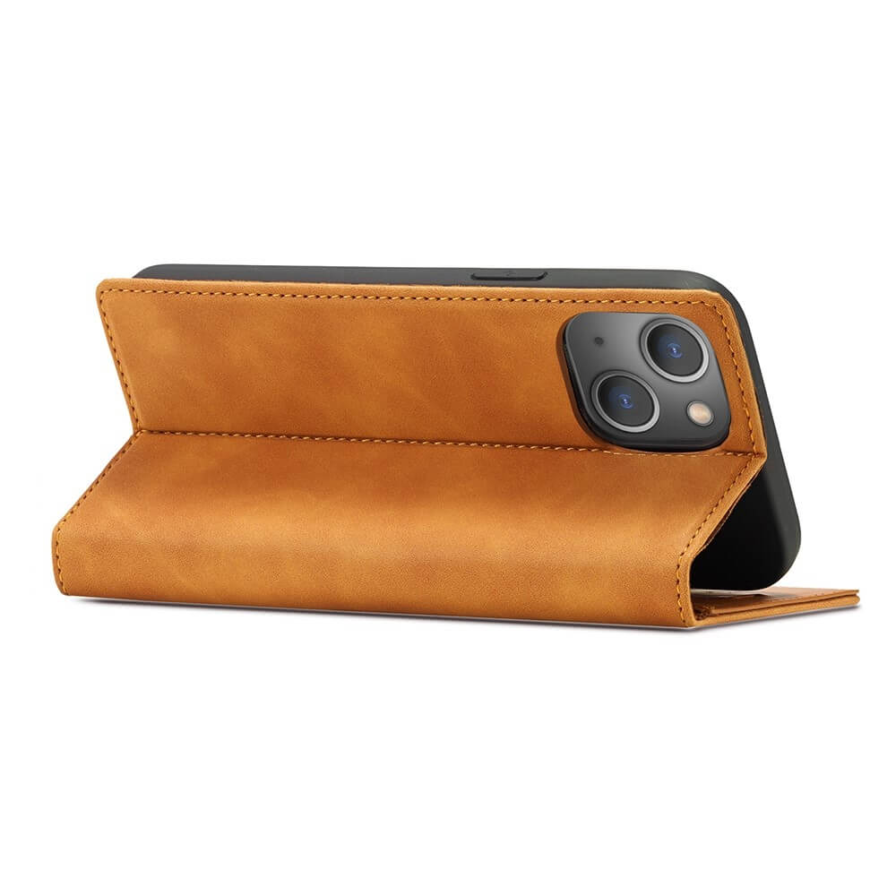 iPhone 14 Plus - Vintage Flip Case Etui - Image 24