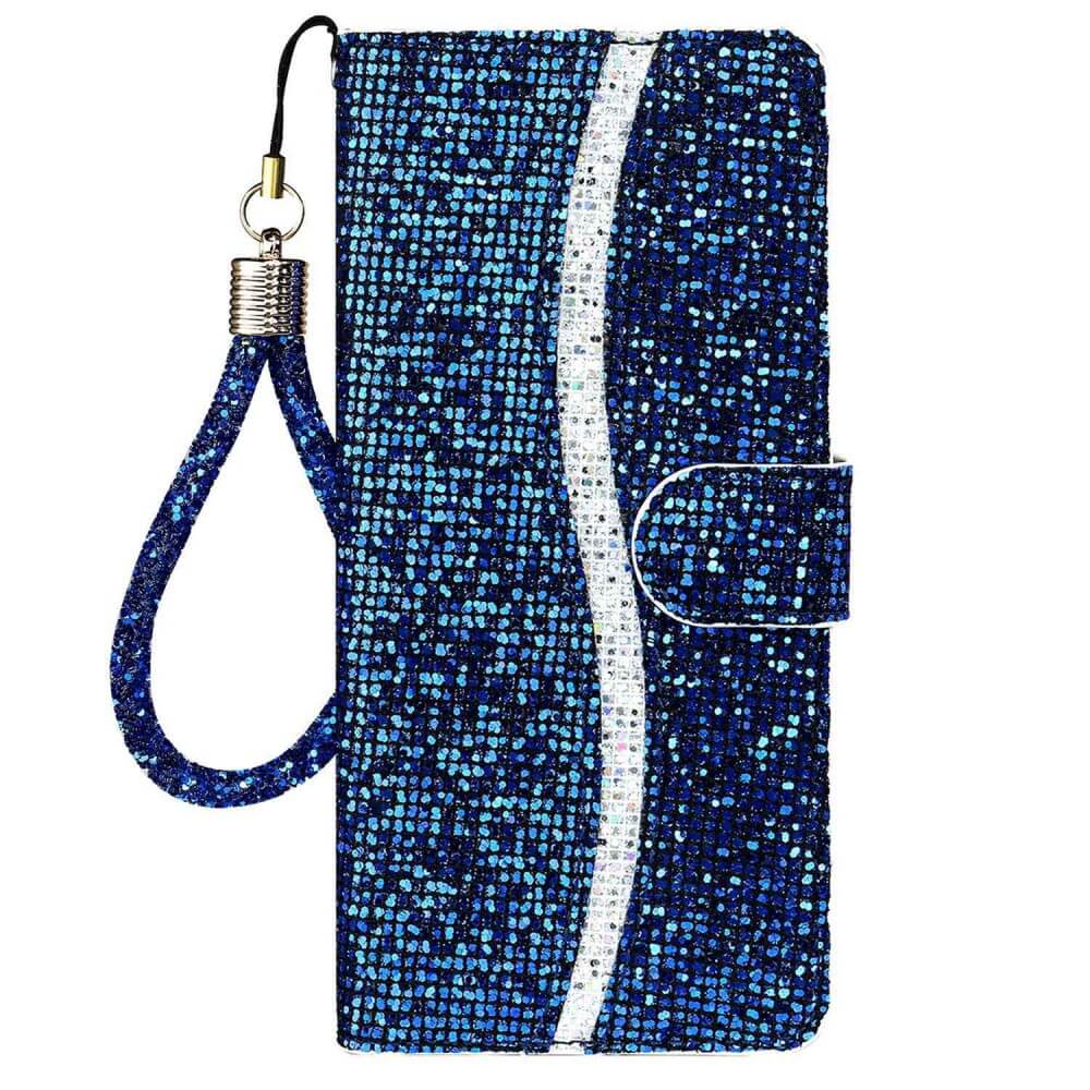 iPhone 14 Pro - Glitter Leder Etui - Image 11