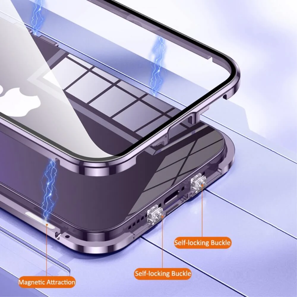 iPhone 14 Pro - Magnetische Schutzhülle mit Panzerglas - Image 21