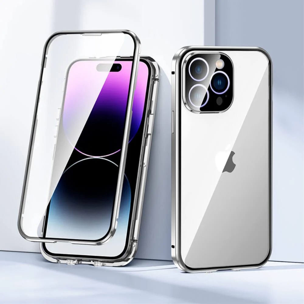 iPhone 14 Pro - Magnetische Schutzhülle mit Panzerglas - Image 30