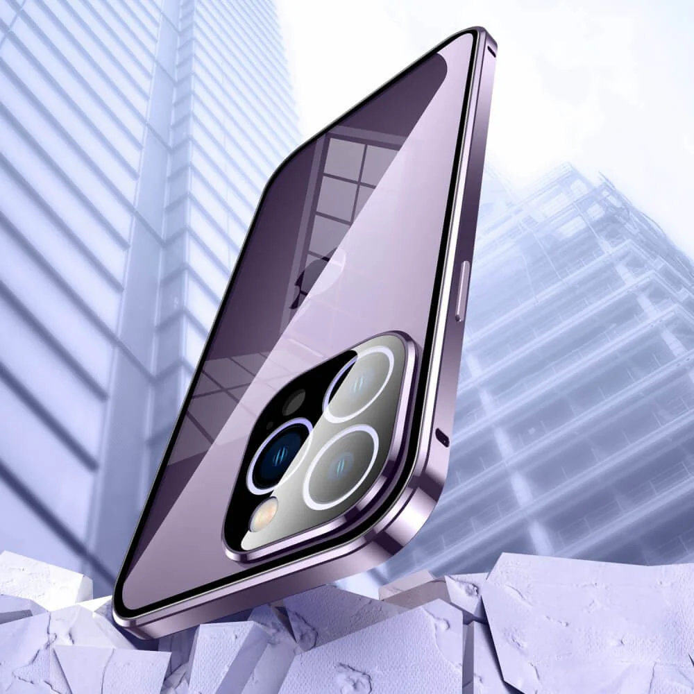 iPhone 14 Pro - Magnetische Schutzhülle mit Panzerglas - Image 38