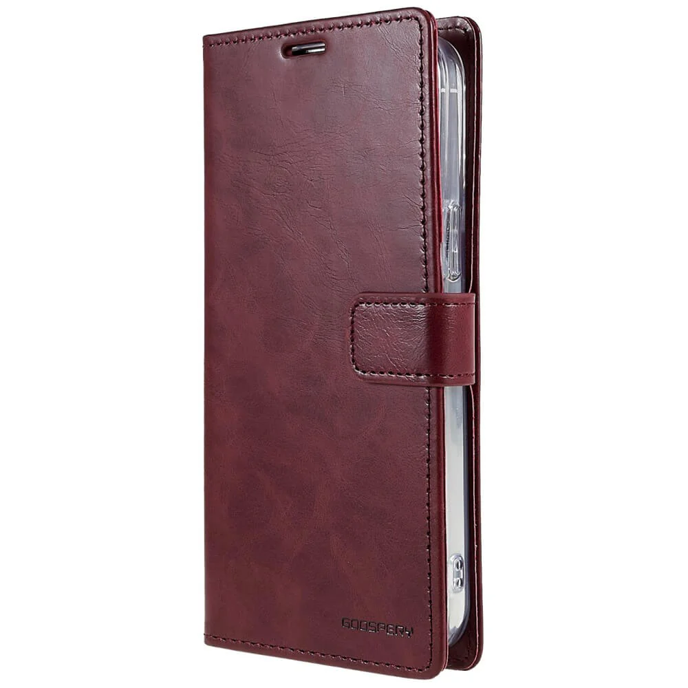 iPhone 14 Pro Max - Blue Moon Etui Hülle Weinrot - Image 10