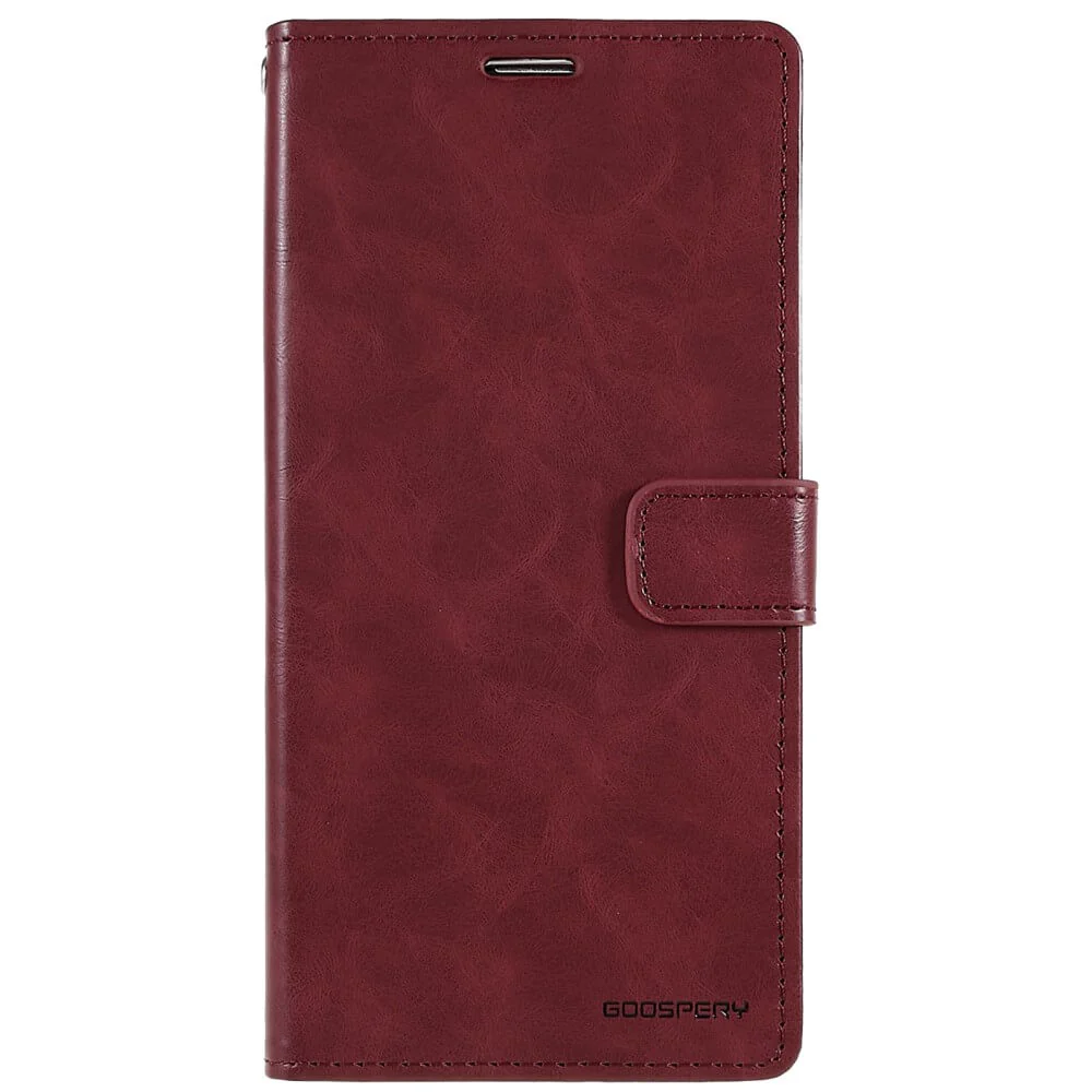 iPhone 14 Pro Max - Blue Moon Etui Hülle Weinrot - Image 11