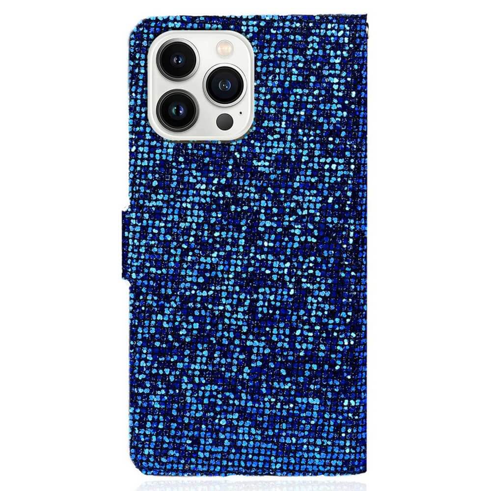 iPhone 14 Pro Max - Glitter Leder Etui - Image 10