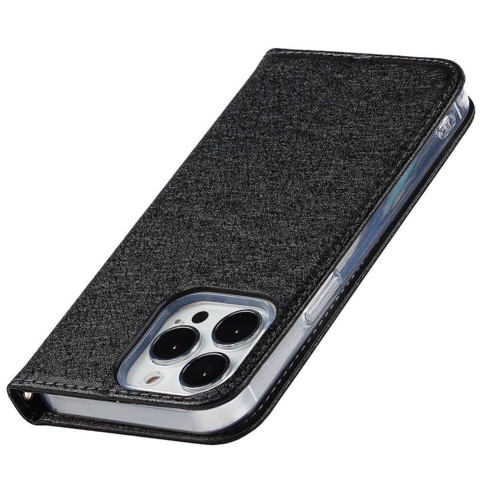 iPhone 14 Pro Max - Silk Texture Flip Case - Image 11