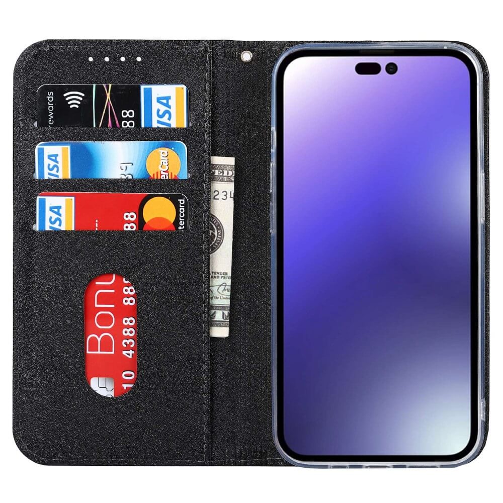 iPhone 14 Pro Max - Silk Texture Flip Case - Image 9