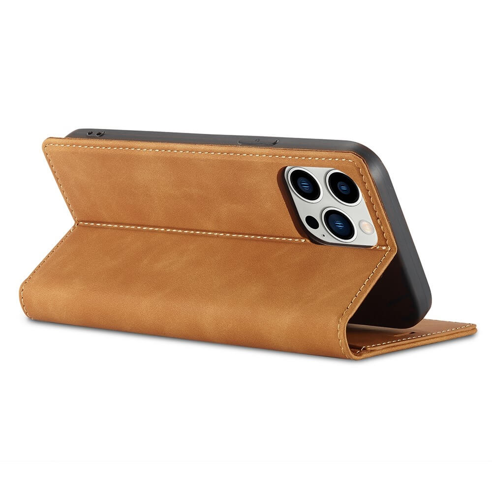 iPhone 14 Pro Max - Vintage Flip Case Etui - Image 4