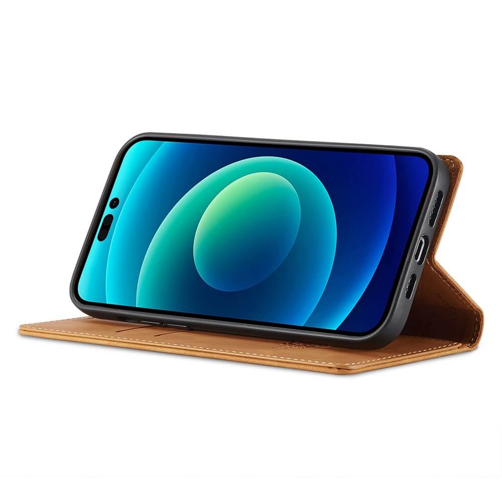iPhone 14 Pro Max - Vintage Flip Case Etui - Image 5