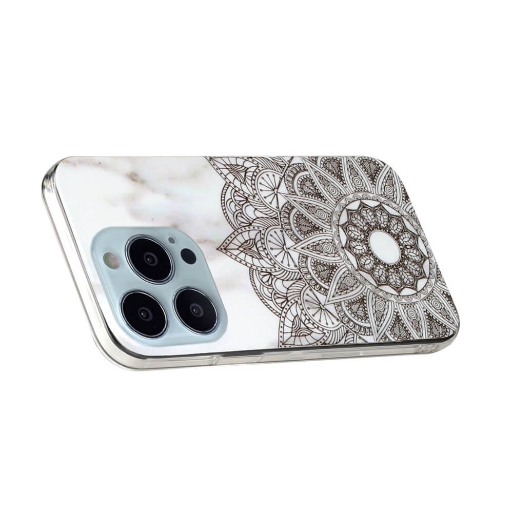 iPhone 14 Pro - Silikon Gummi Case Marble - Image 4