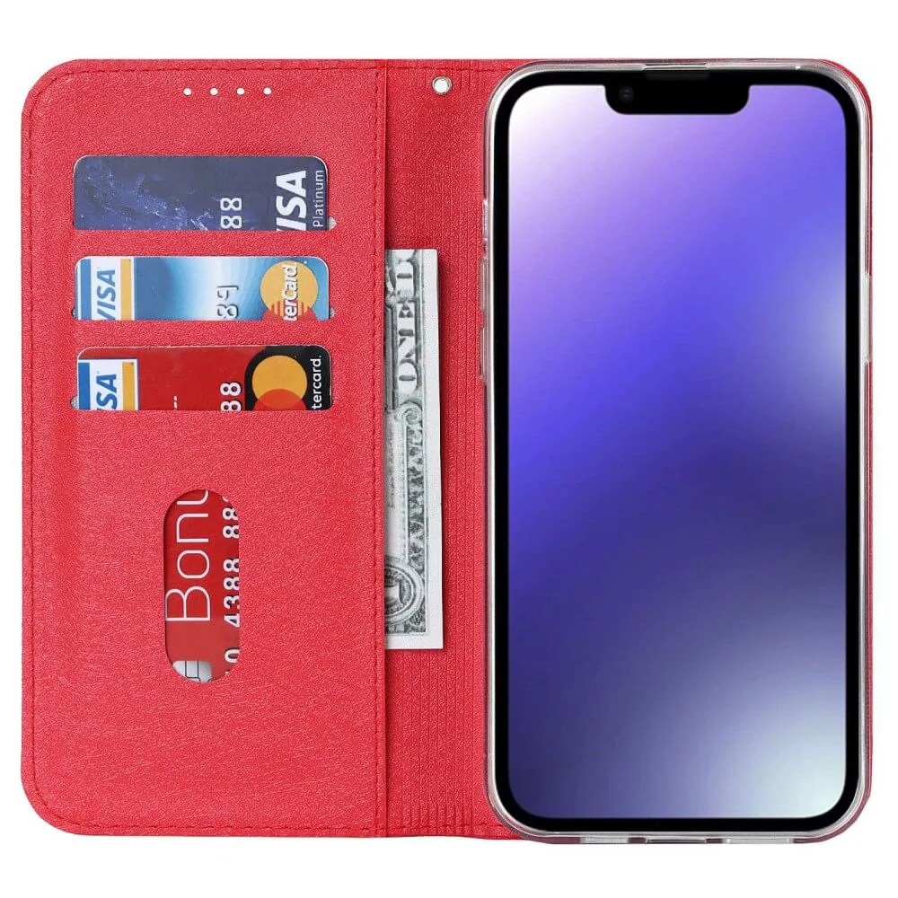 iPhone 14 - Silk Texture Flip Case - Image 18
