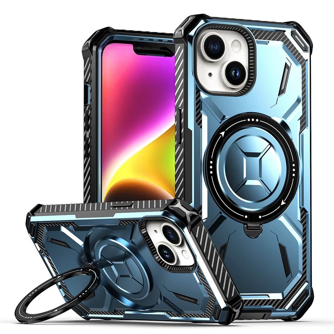 iPhone 15 - Armor Case Mit Kickstand - Image 21