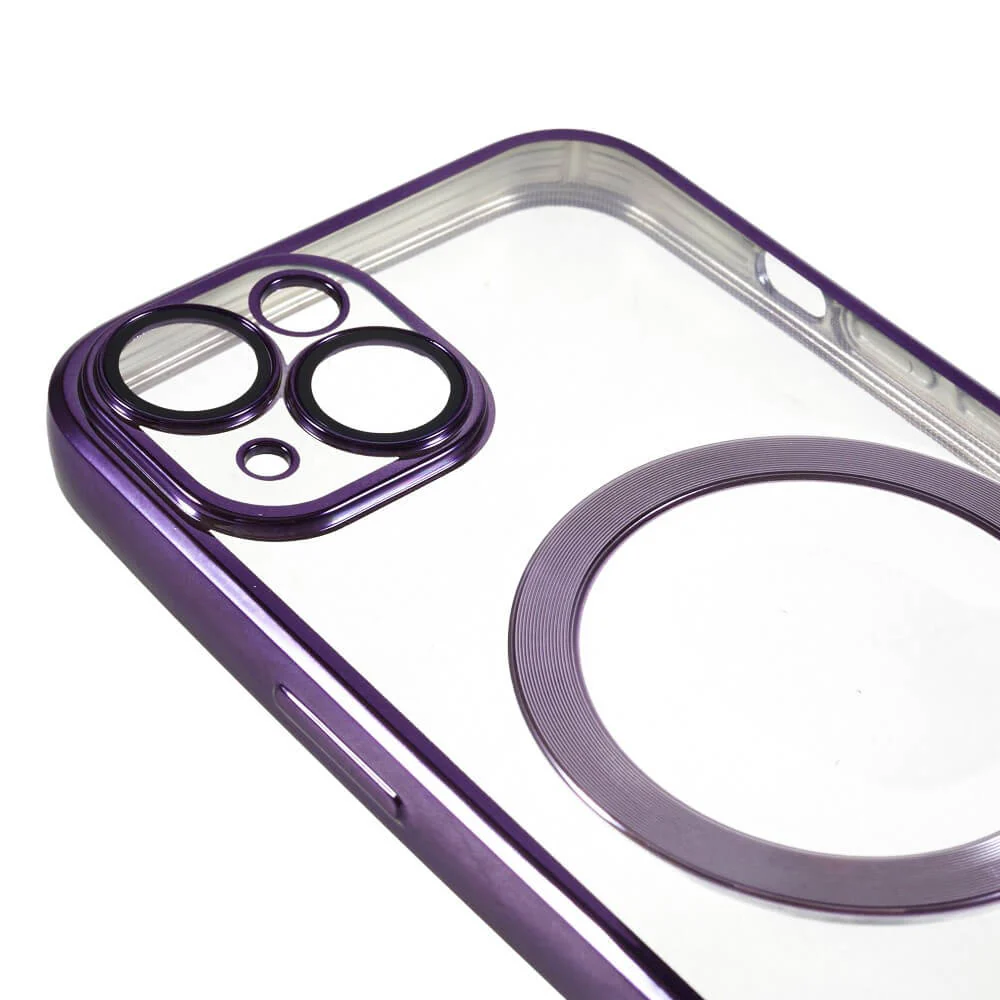 iPhone 15 - Handyhülle mit metallischem Design & Kameraschutz - Image 23