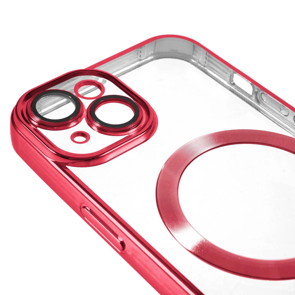 iPhone 15 - Handyhülle mit metallischem Design & Kameraschutz - Image 29