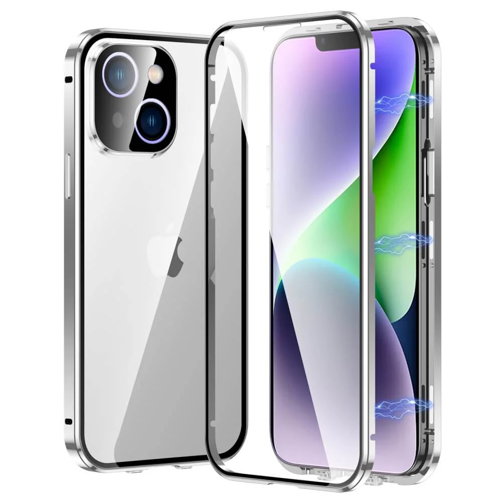 iPhone 15 - Magnetische Schutzhülle Mit Panzerglas - Image 16