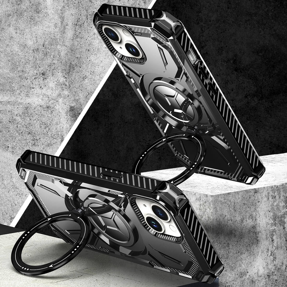 iPhone 15 Plus - Armor Case mit Kickstand - Image 14