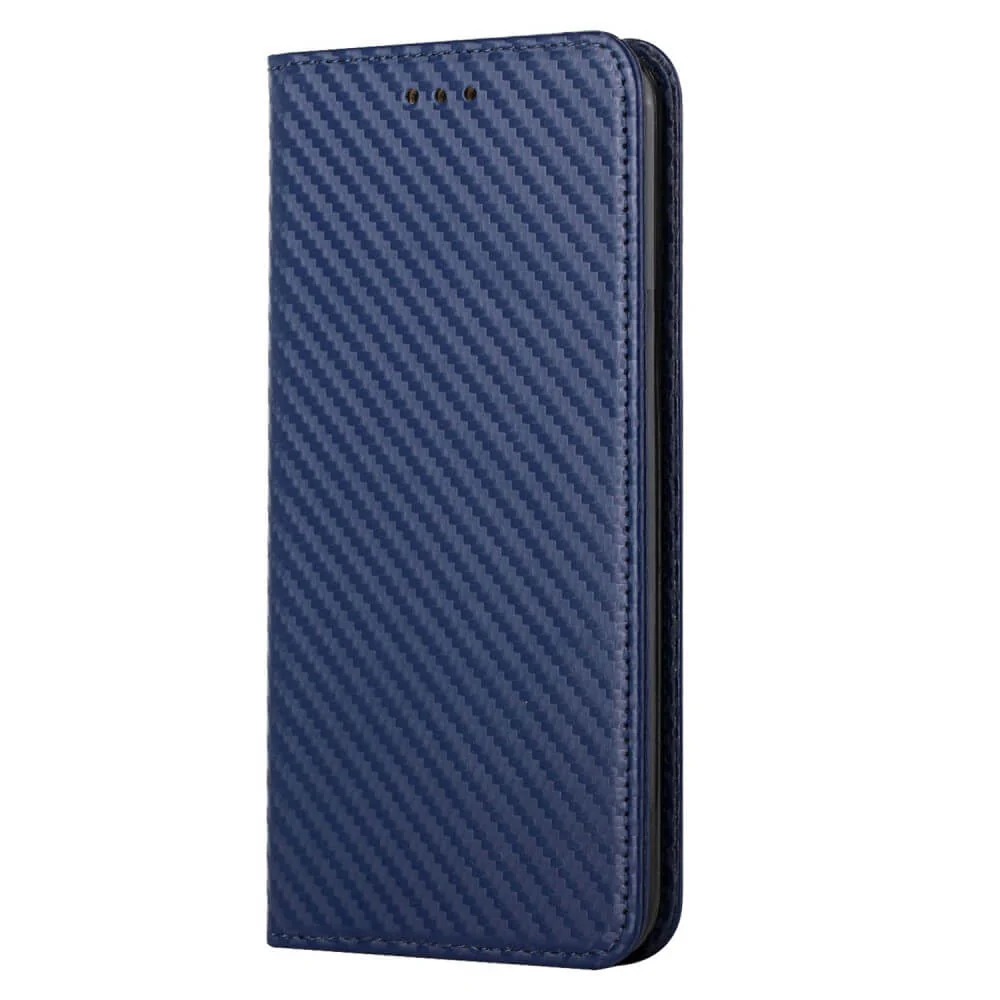 iPhone 15 Plus - Carbon Look Flip Case Hülle - Image 15