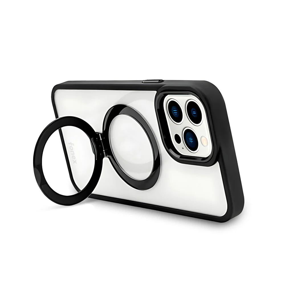 iPhone 15 Plus - Fonex Kickstand Hülle mit Magnet - Image 3