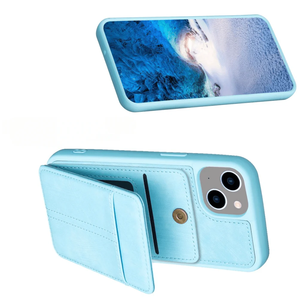 iPhone 15 Plus - Kickstand Case Mit Kartenfächer - Image 10