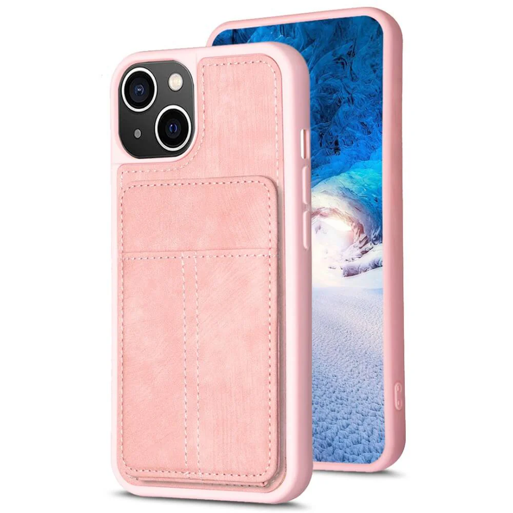 iPhone 15 Plus - Kickstand Case Mit Kartenfächer - Image 21
