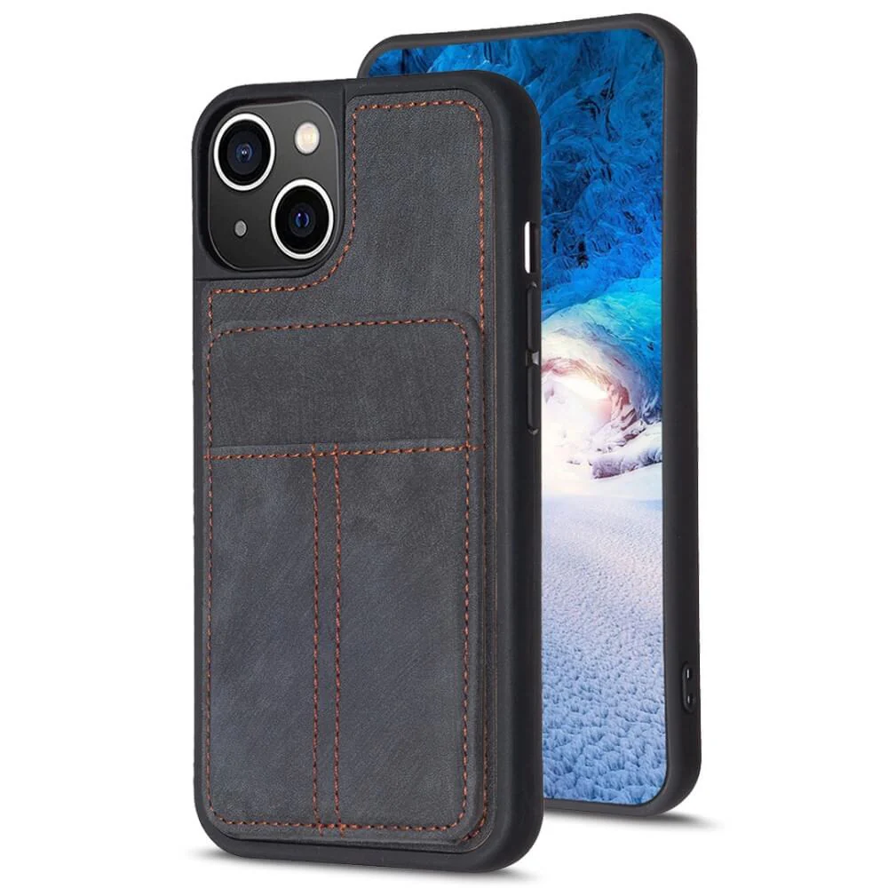 iPhone 15 Plus - Kickstand Case Mit Kartenfächer - Image 7