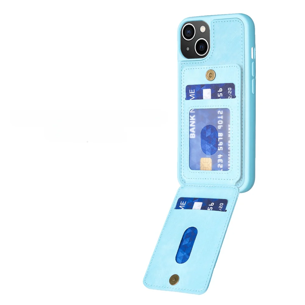 iPhone 15 Plus - Kickstand Case Mit Kartenfächer - Image 9