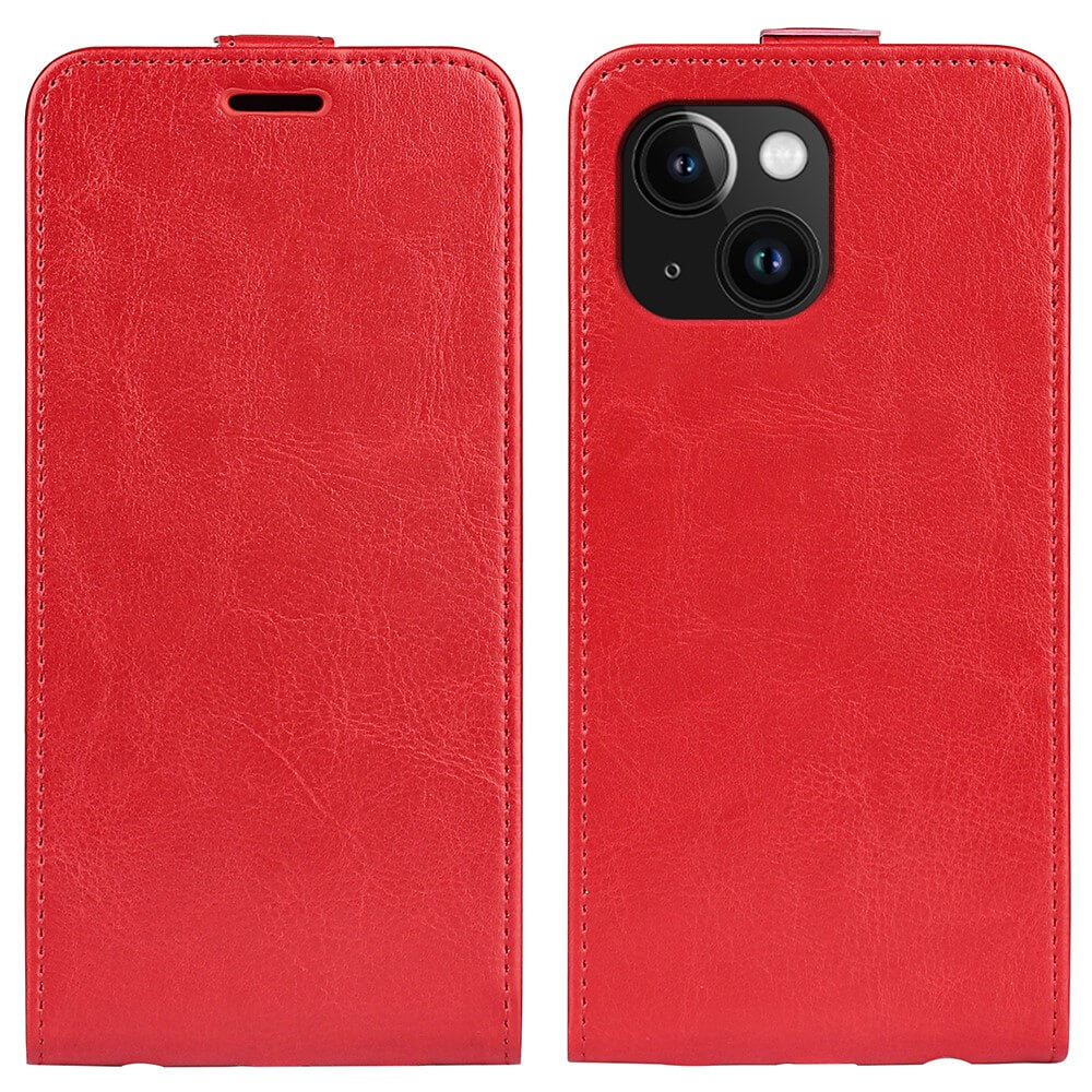 iPhone 15 Plus - Klassisches Flip Case vertikal