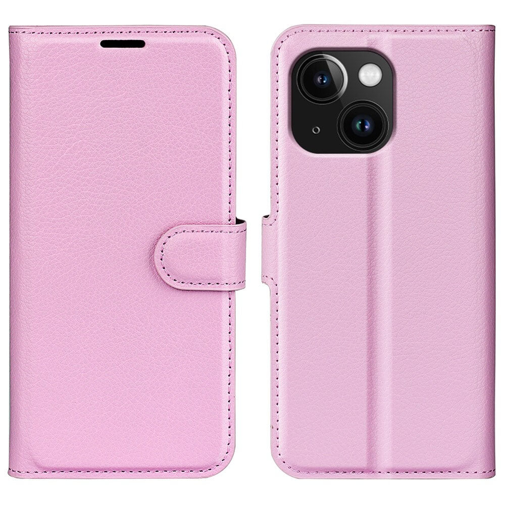 iPhone 15 Plus - Leder Etui Hülle