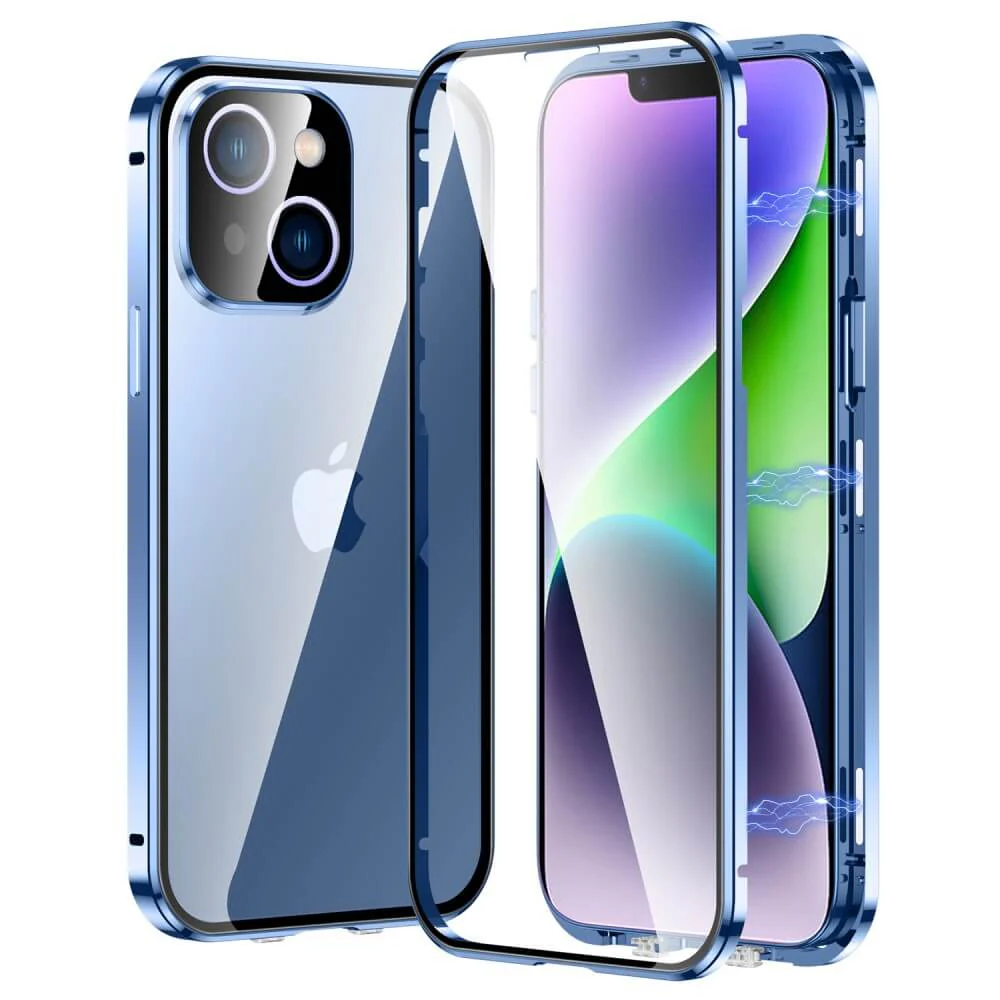 iPhone 15 Plus - Magnetische Schutzhülle mit Panzerglas - Image 16