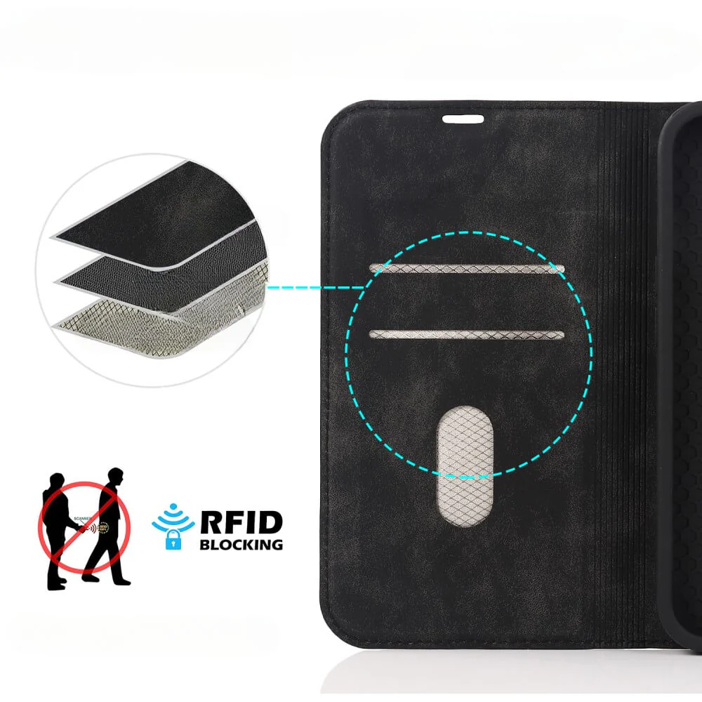iPhone 15 Plus - Magsafe Flip Case mit RFID - Image 11