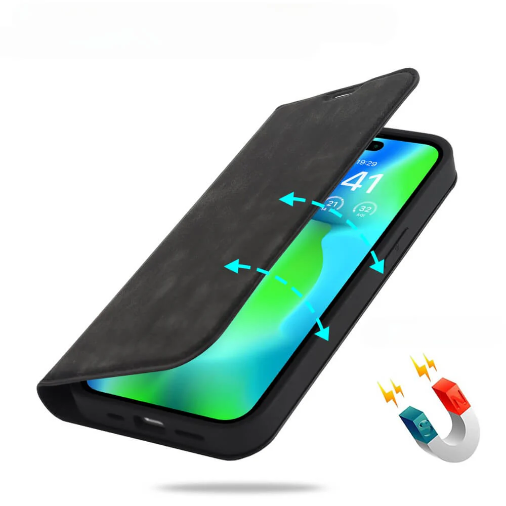 iPhone 15 Plus - Magsafe Flip Case mit RFID - Image 12