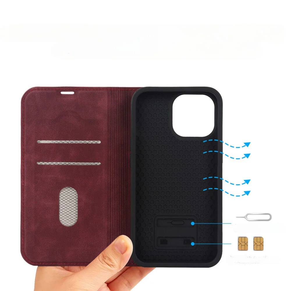 iPhone 15 Plus - Magsafe Flip Case mit RFID - Image 29
