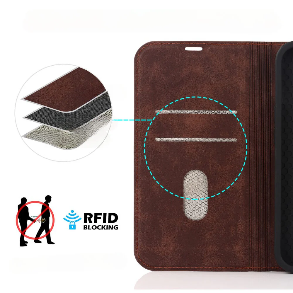 iPhone 15 Plus - Magsafe Flip Case mit RFID - Image 43